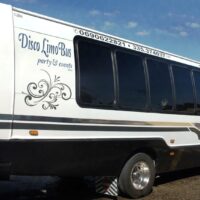 LIMOBUS DISCO BUS DA 8 A 40 POSTI PER COMPLEANNI E TUTTI GLI EVENTI, Promo da 300 euro TUTTO incluso - immagine 2